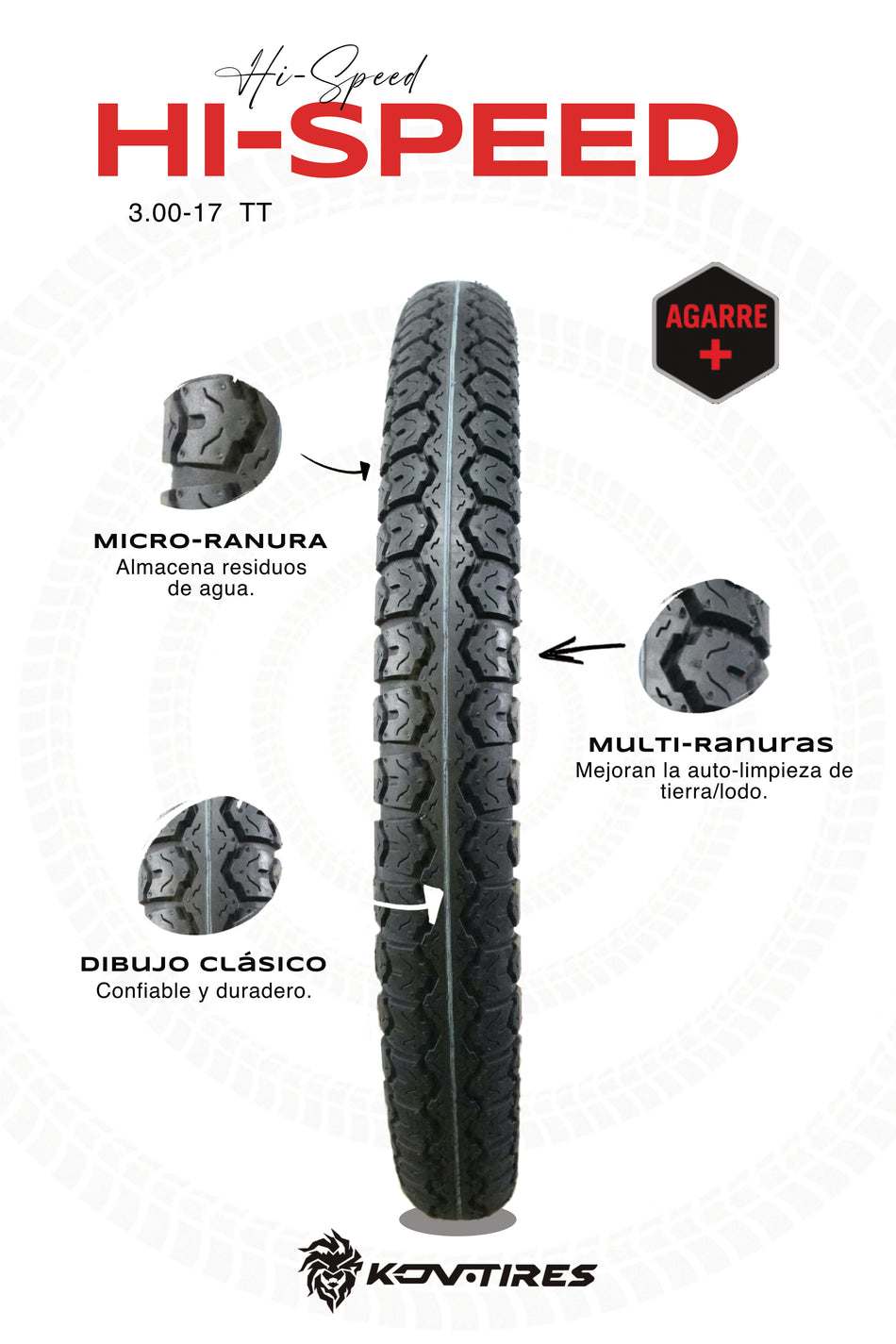 HI-SPEED 3.00-17 TT