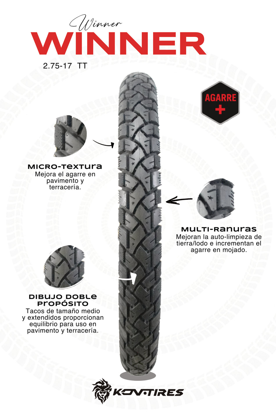 WINNER 2.75-17 TT